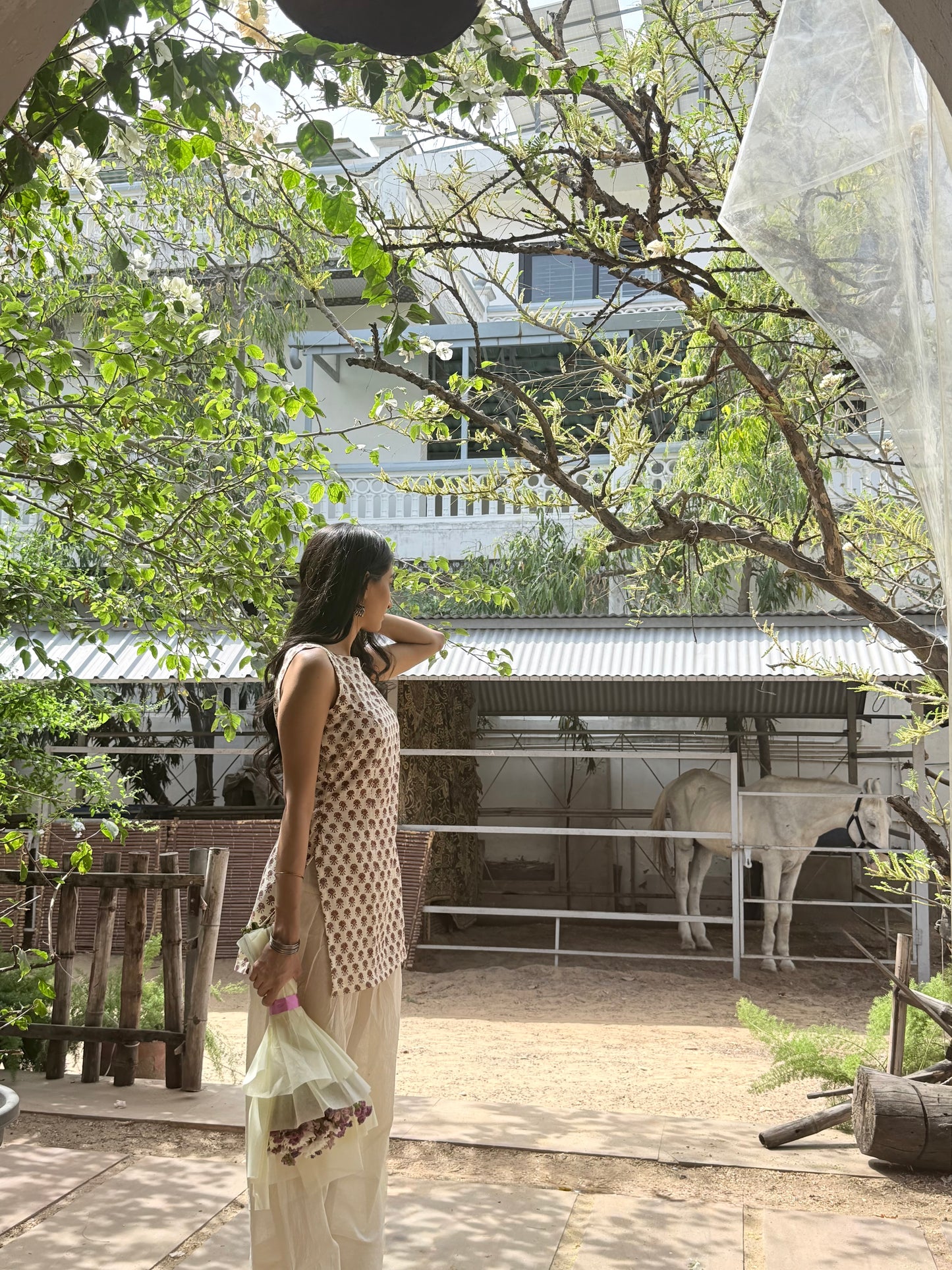 Soft Sun Printed Suit Set