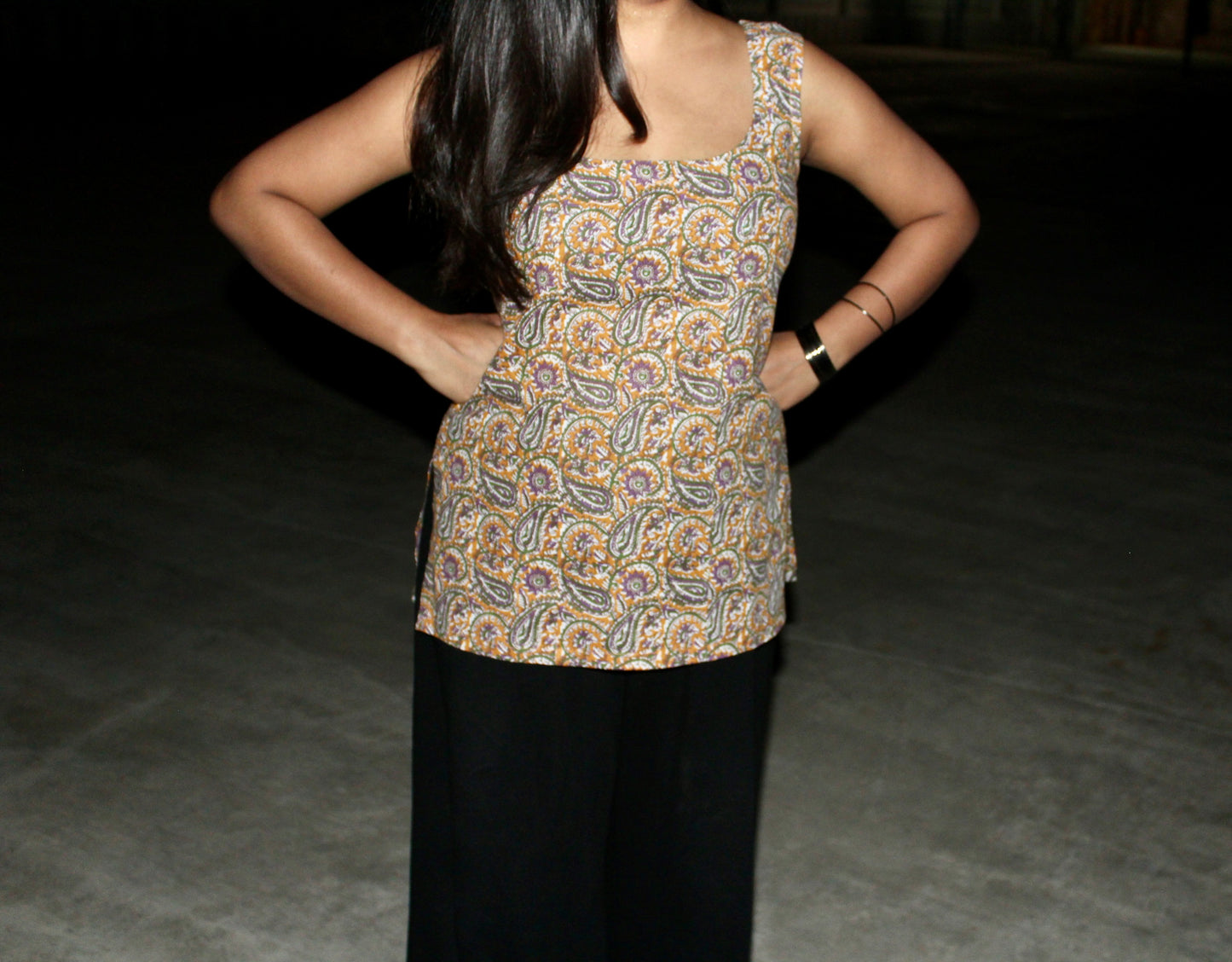 Amalfi Yellow Kurti