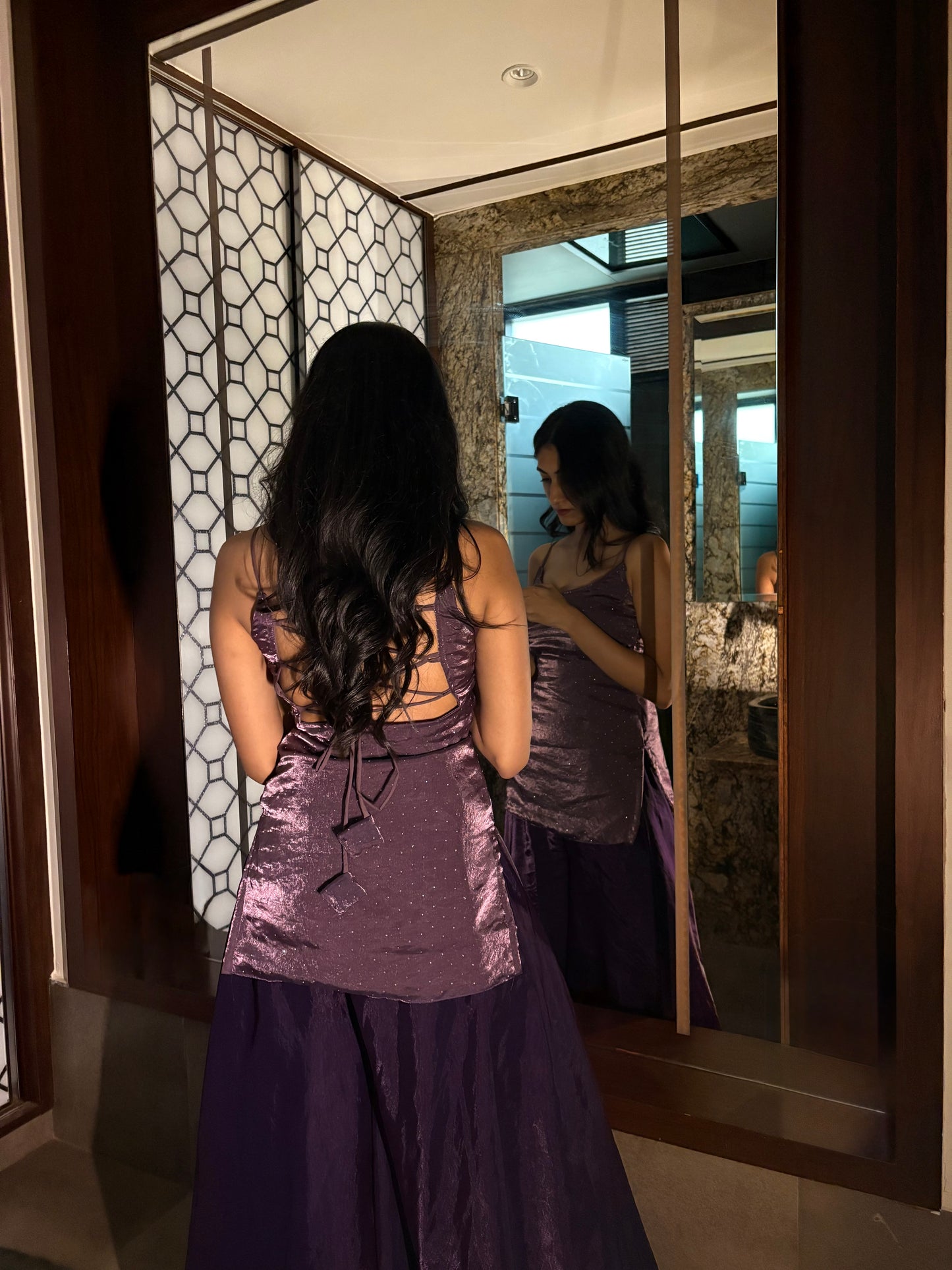 Violet Affair Suit Set