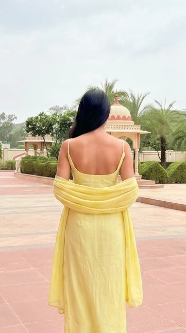 SunHaze Butter Yellow Set