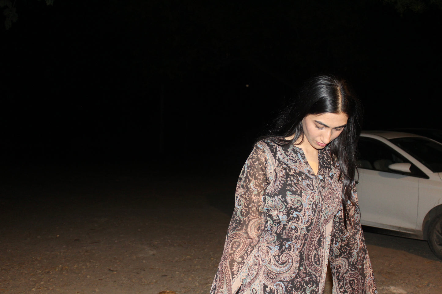 Noir Flare Kurti