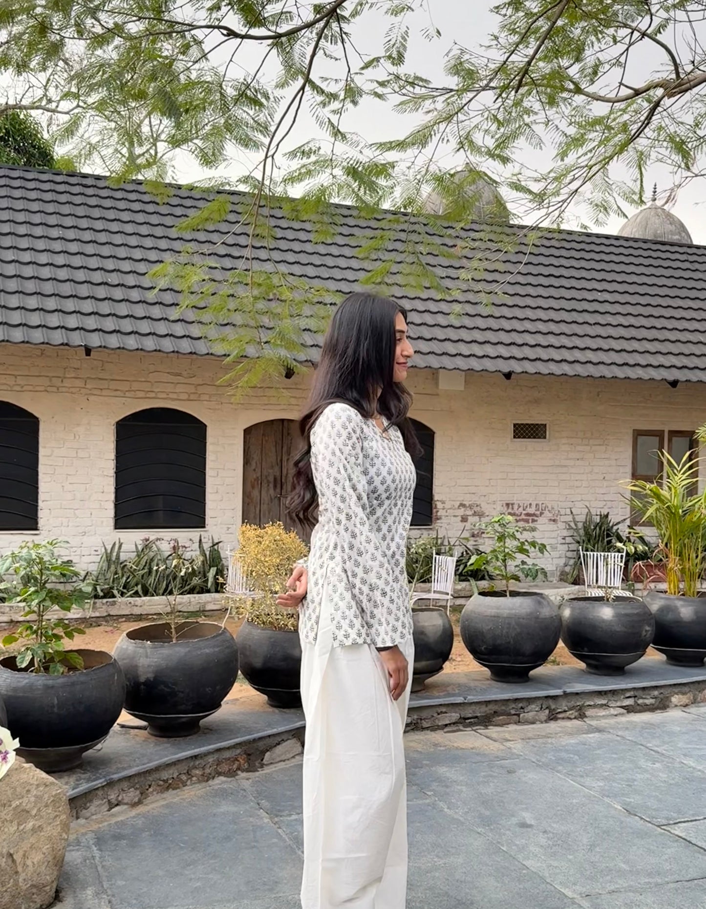 Bare Bloom Printed Suit Set