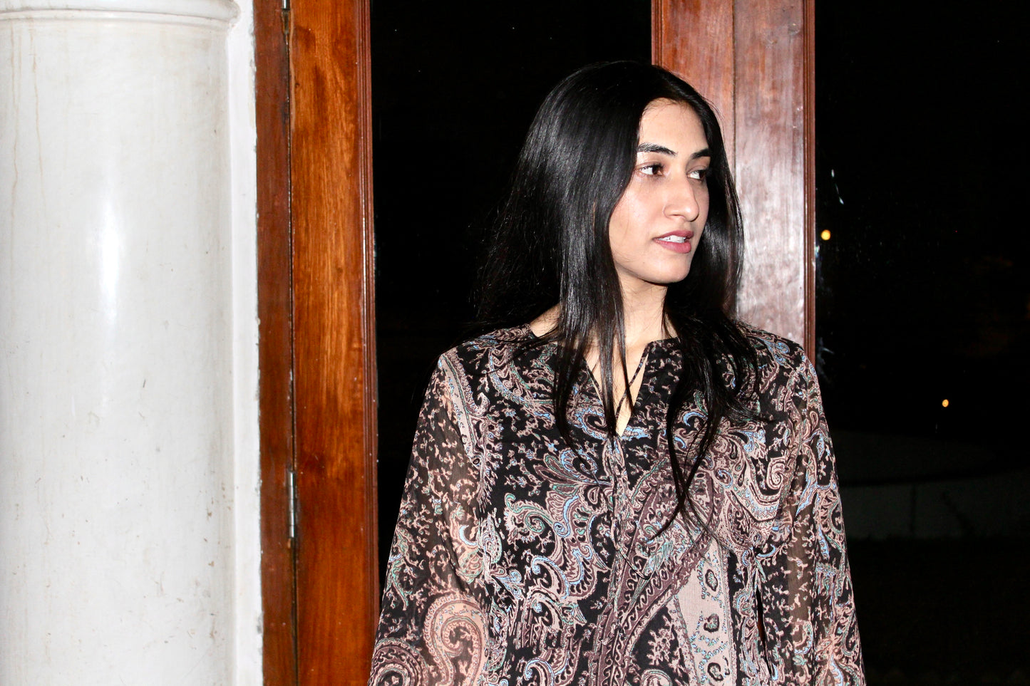 Noir Flare Kurti