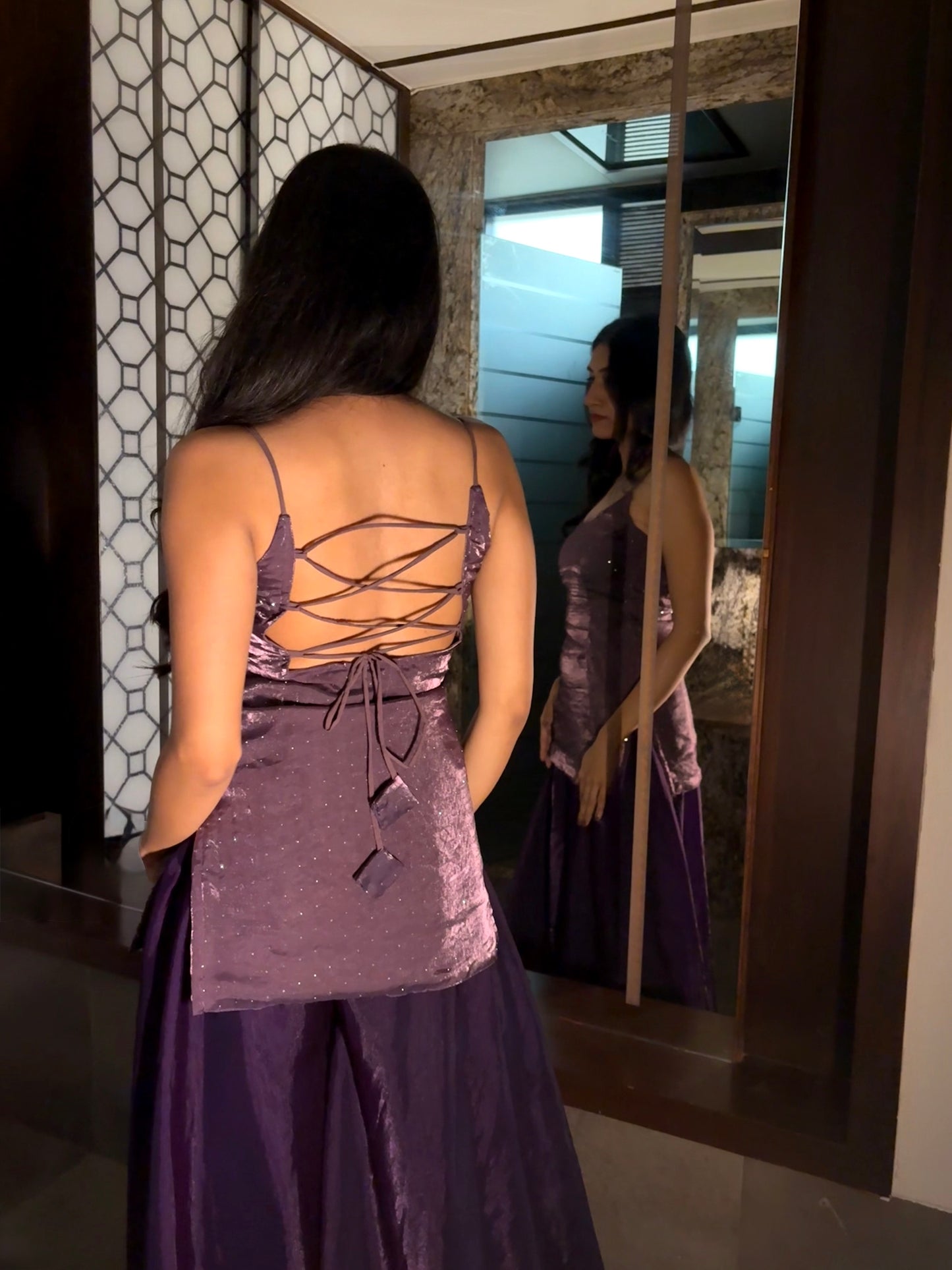 Violet Affair Suit Set