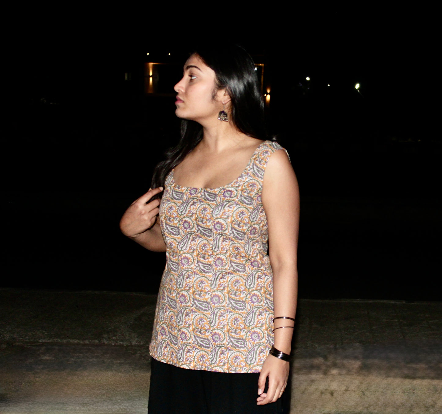 Amalfi Yellow Kurti
