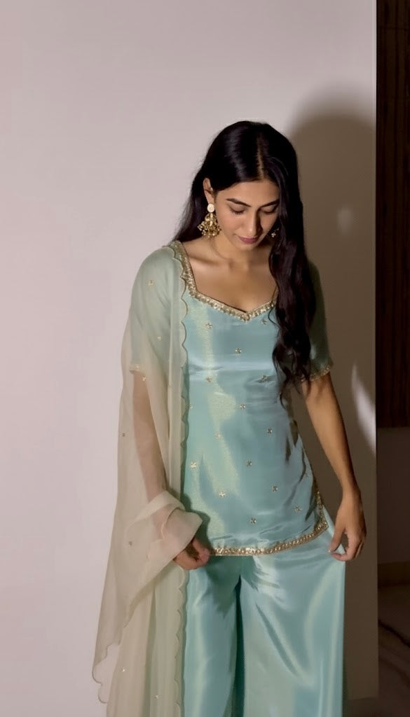 Aasmaan - Powder Blue