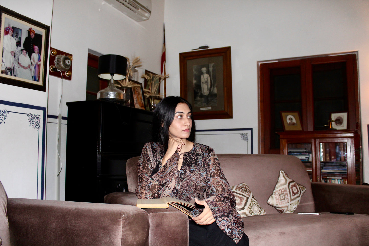 Noir Flare Kurti